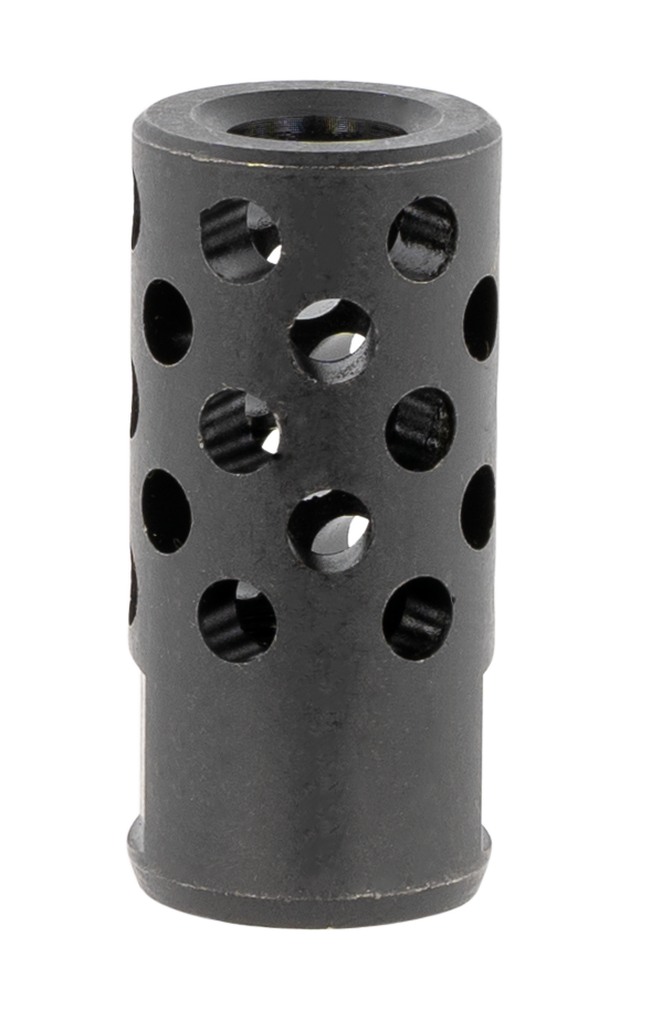 Ruger 90699 Radial Ported Muzzle Brake 35 Cal 1/2x28 1.75" Black Oxide Steel