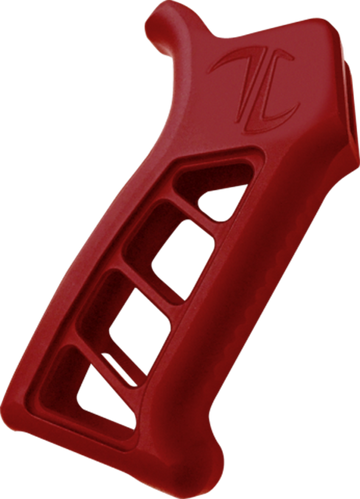 Timber Creek Outdoors Enforcer AR Pistol Grip - Red Anodized Clear Cerakote Aluminum