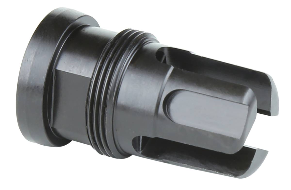 Griffin Armament Taper Mount Minimalist Flash Suppressor 5.56 NATO 1/2x28 1.80" - Black QPQ
