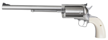 Magnum Research BFR Long Cylinder 500 S&W Mag 10" 5-Shot SAO Revolver - Bisley White Laminate Grip