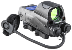 Meprolight USA MOR PRO 1x 30mm 4.3 MOA Red Dot & IR Laser Sight - Black