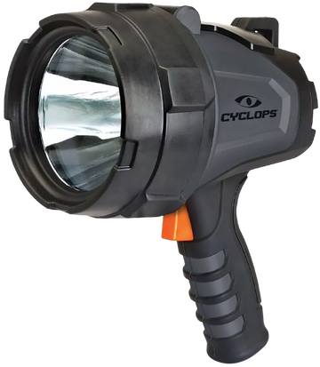 Walkers Game Ear Cyclops CYC1000HHS 1000 Lumens LED Spotlight - Black Polymer