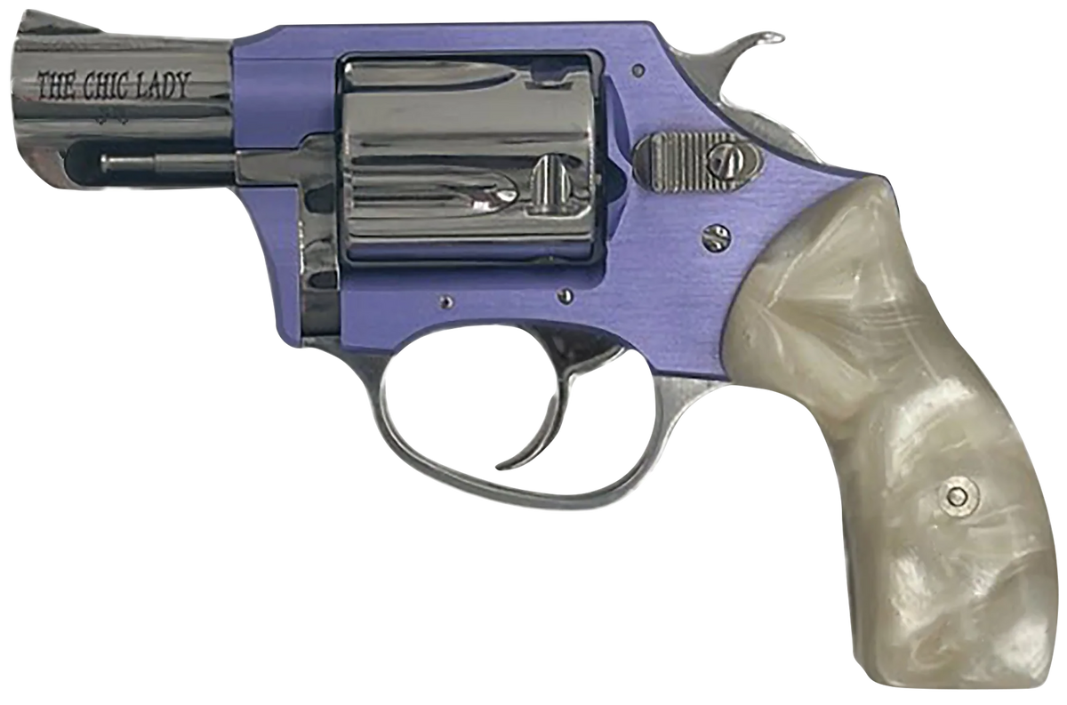 Charter Arms Undercover Lite Chic Lady 38 Special 2" 5-Rd DA/SA Revolver - Lavender Frame / Pearl Grip