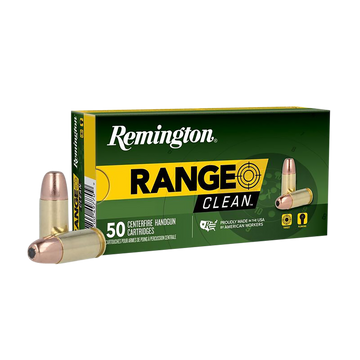Remington Ammunition Range 9mm Luger 115 gr Flat Nose Enclosed Base - Box or Case