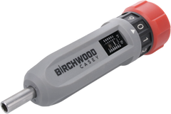 Birchwood Casey TRQW Armorer's Torque Wrench Set 10-70 in-lb Gray/Red w/ Multi-Piece Bit Set