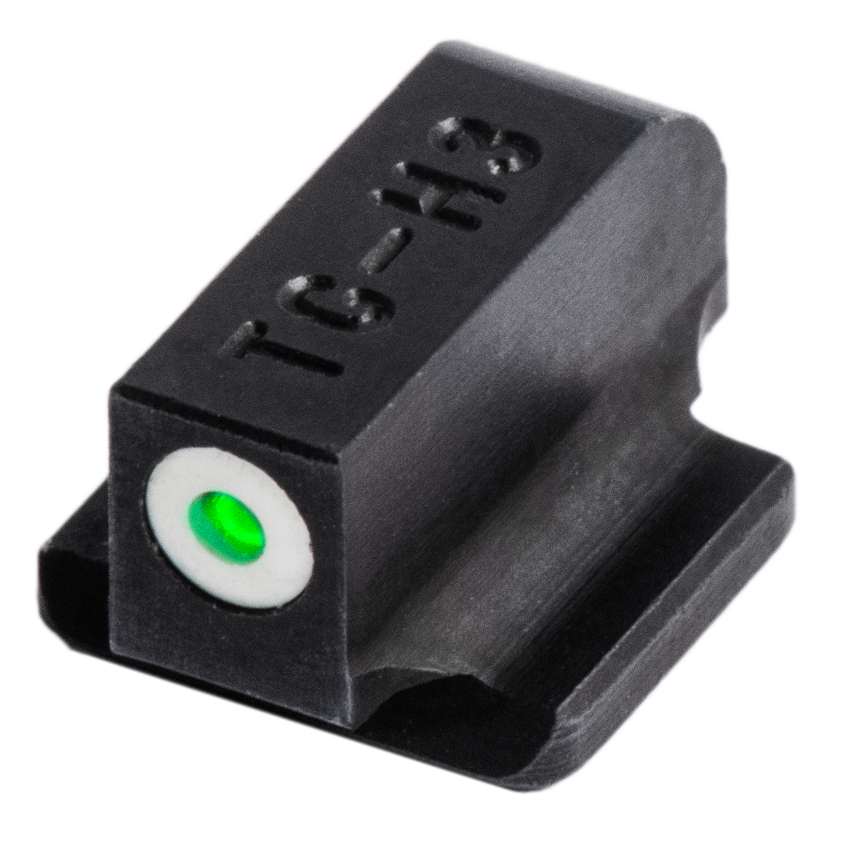 TruGlo Tritium Pro Ruger LC9/LC9S/LC380 Green Tritium White Outline Night Sight Set - Black Nitride