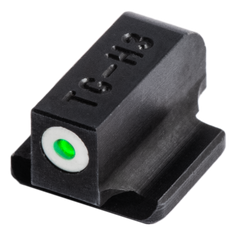 TruGlo Tritium Pro Ruger LC9/LC9S/LC380 Green Tritium White Outline Night Sight Set - Black Nitride