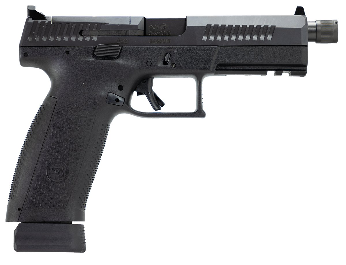 CZ P-10 F 9mm Luger 5.10" 21+1 Optic Ready Threaded Semi-Auto Pistol