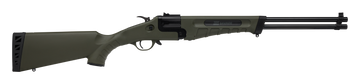 Savage Arms Model 42 Takedown 22 LR/410 Bore 20" 1-Rd Break-Action Over/Under - OD Green