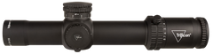 Trijicon Credo 1-8x28mm 34mm Tube LED Illuminated Red/Green MRAD Segmented Circle FFP Riflescope - Matte Black