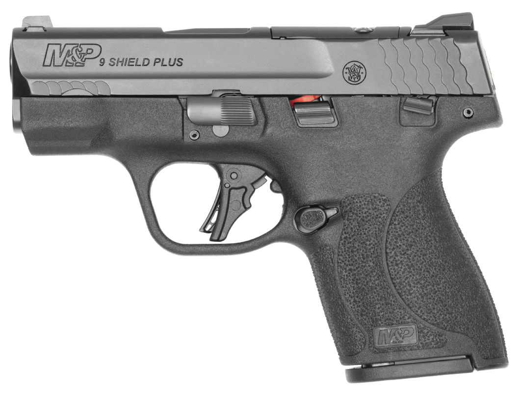 Smith & Wesson M&P9 Shield Plus Micro-Compact 9mm Luger 3.1" 10+1 Semi-Auto Pistol - Optic Ready - CA Compliant