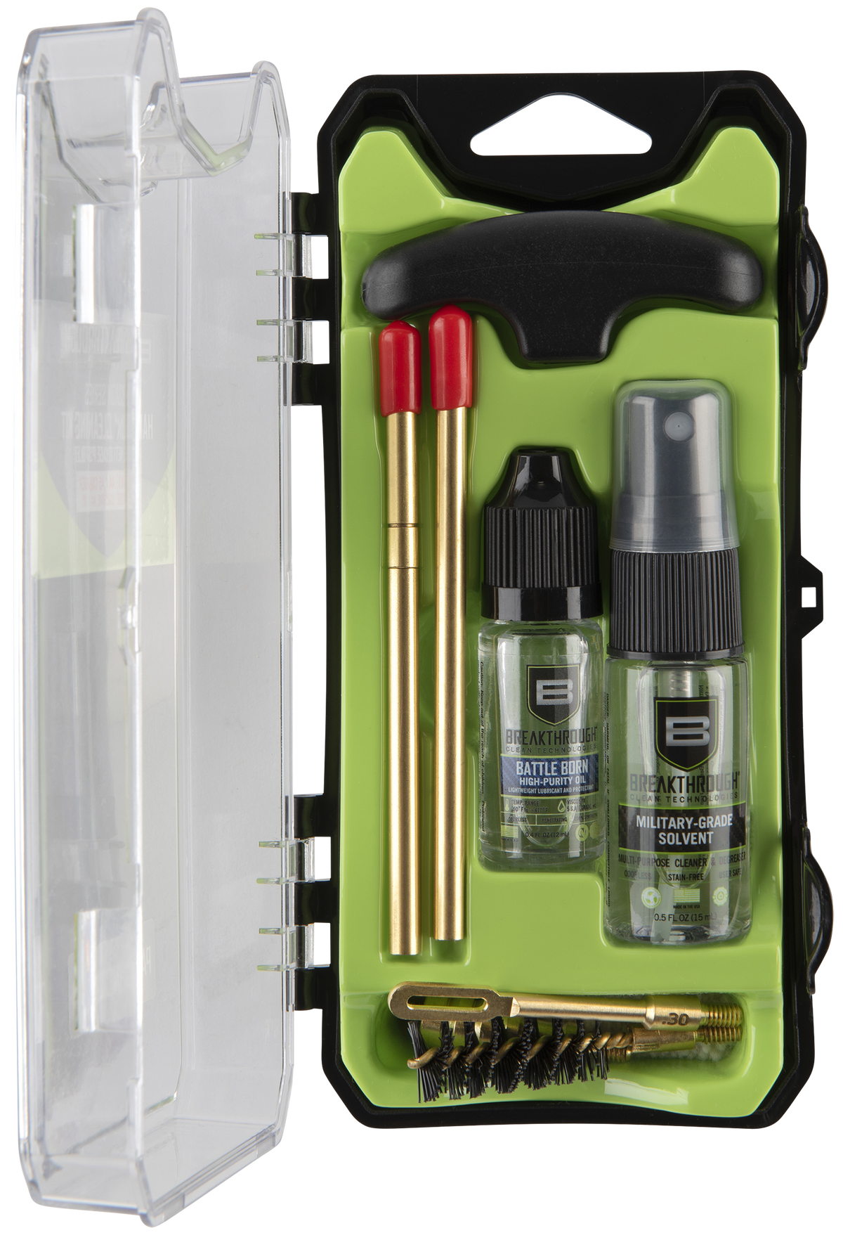 Breakthrough Clean Vision Series .44/.45 Cal Pistol Cleaning Kit - 10 Piece
