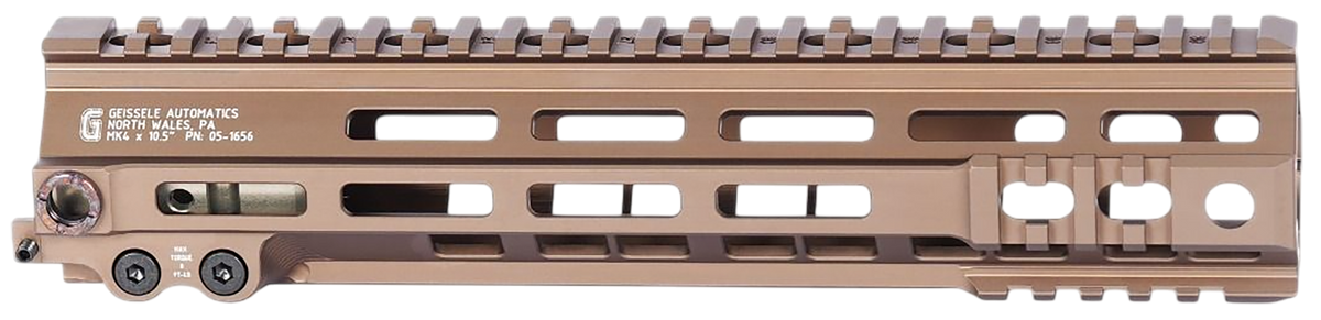 Geissele Automatics Super Modular Rail Mk4 M-LOK 10.50" AR-15 Handguard - DDC