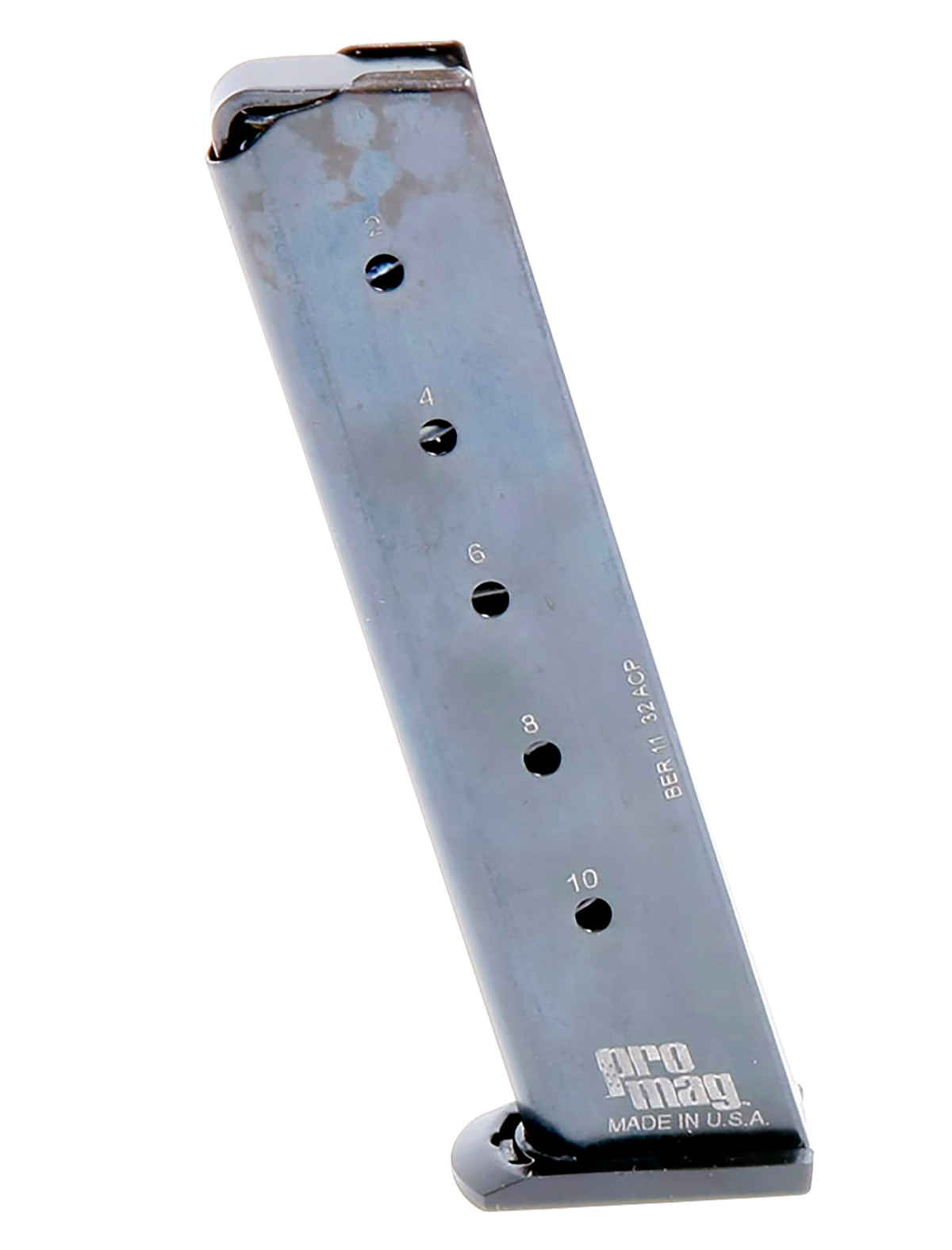 ProMag BER11 .32 ACP 10-Rd Blued Steel Magazine for Beretta 3032 Tomcat