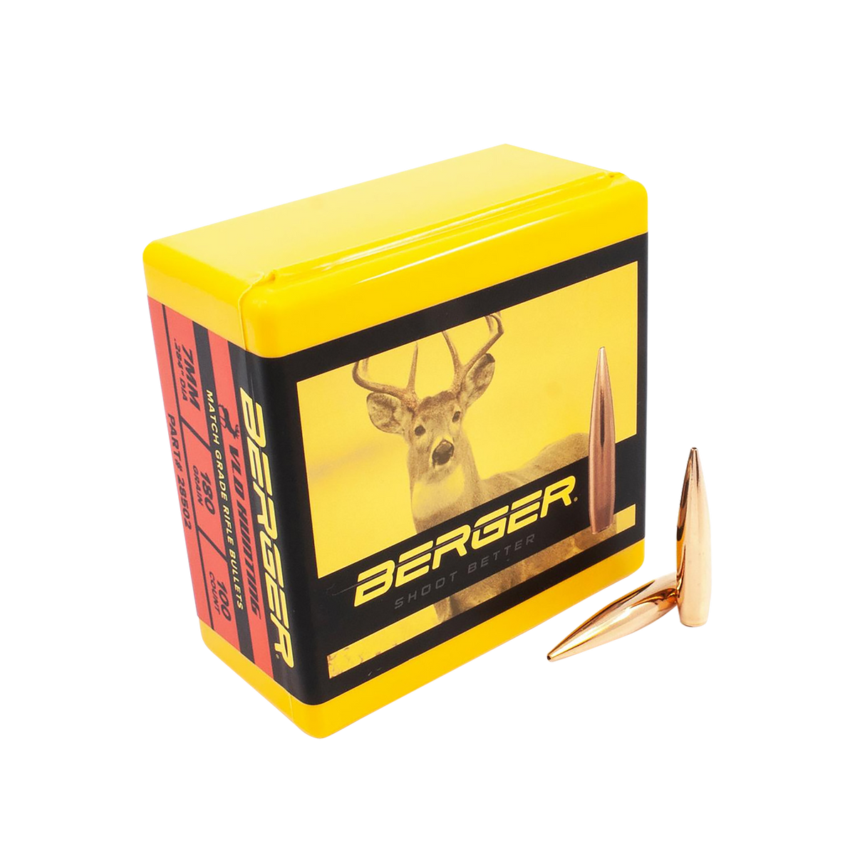 Berger Bullets VLD Hunting Long Range 7mm .284 180gr - 100/Box