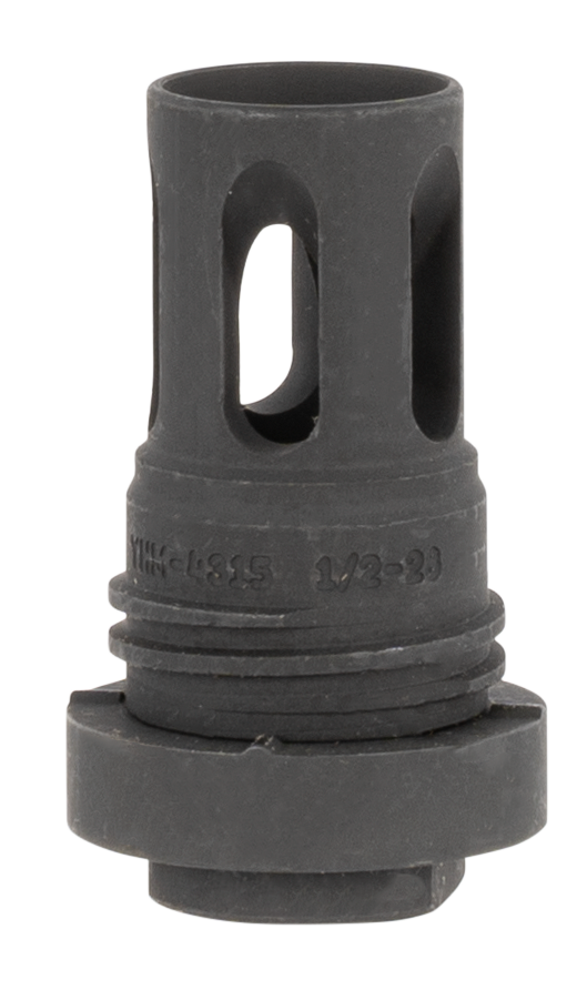Yankee Hill Mini QD Flash Hider 5.56x45mm NATO 1/2x28 Black Phosphate Steel