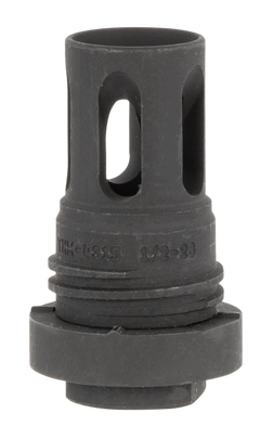 Yankee Hill Mini QD Flash Hider 5.56x45mm NATO 1/2x28 Black Phosphate Steel