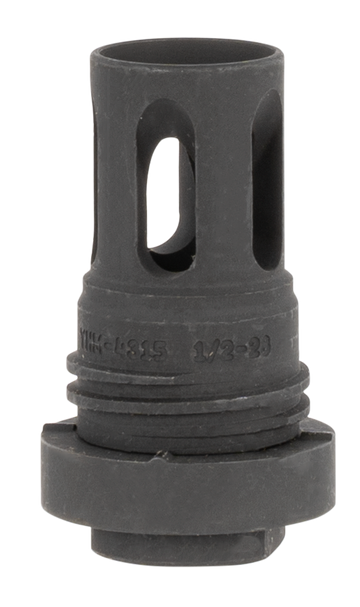 Yankee Hill Mini QD Flash Hider 5.56x45mm NATO 1/2x28 Black Phosphate Steel