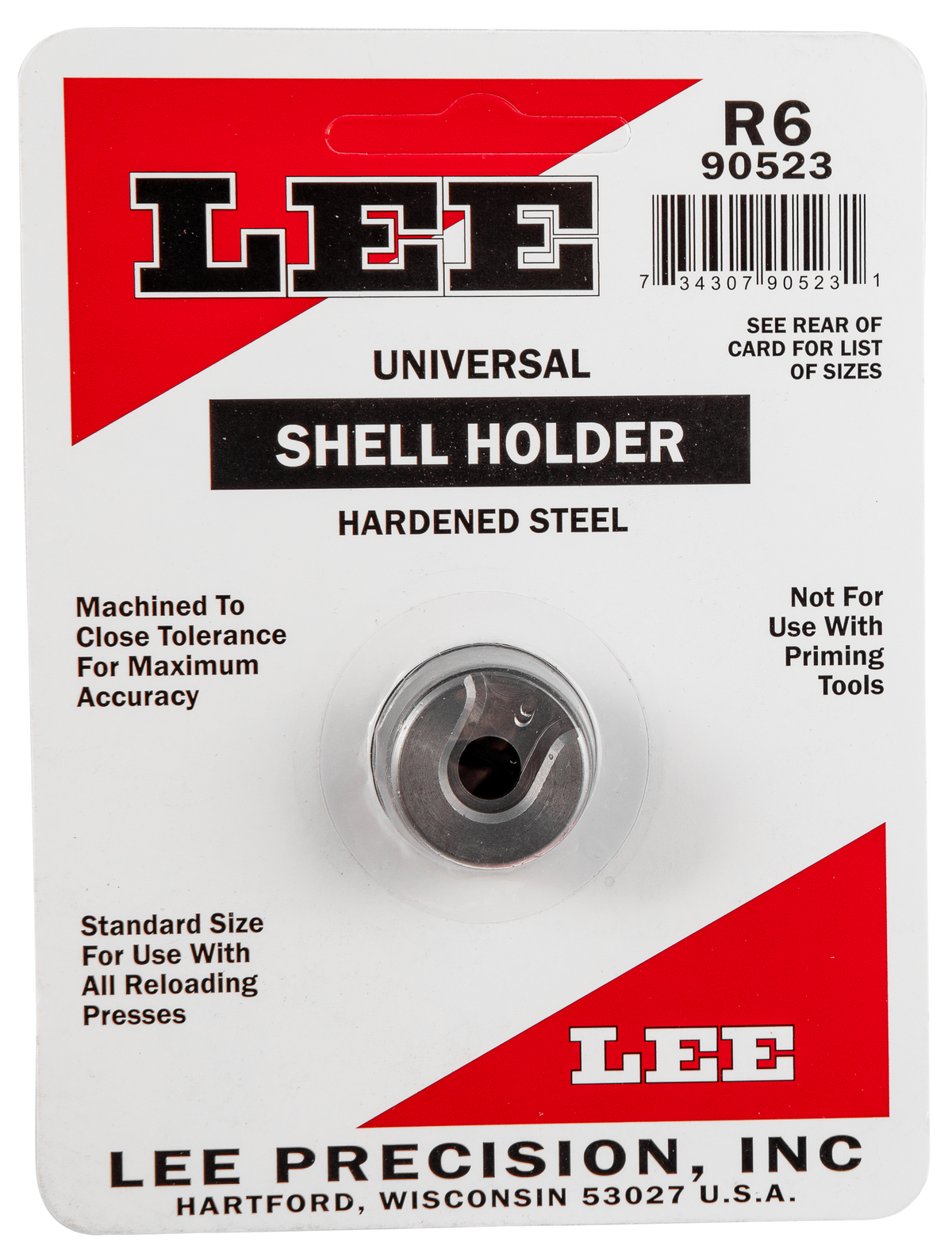 Lee Universal Shell Holder #6R 218 Bee / 25-20 / 32-20