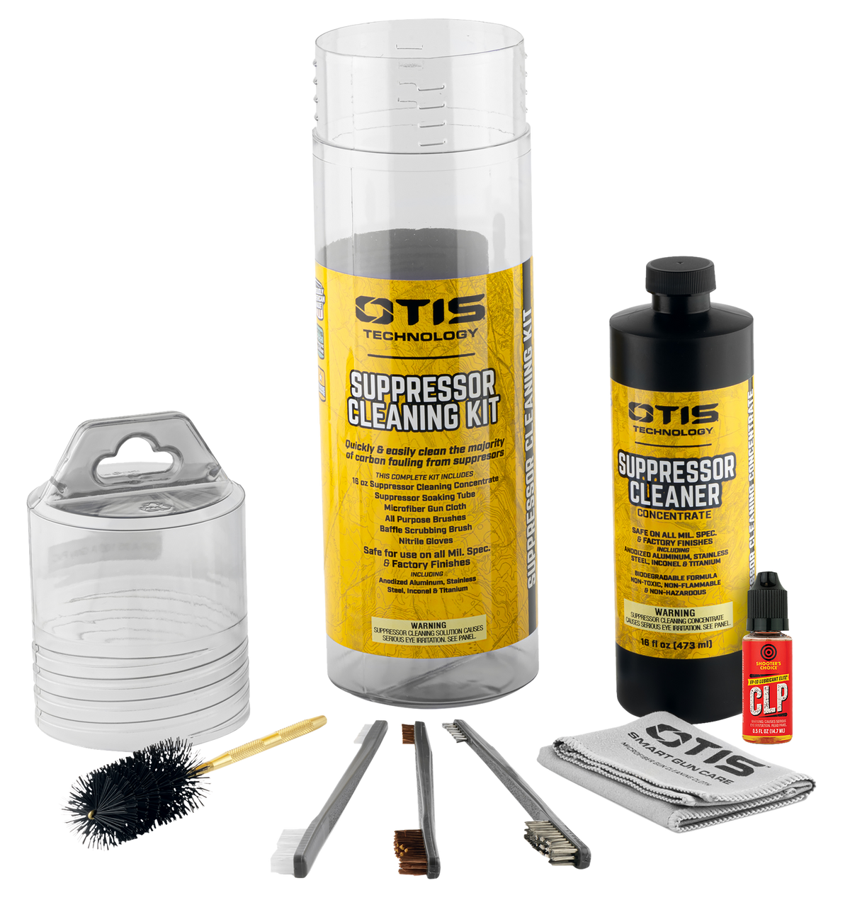 Otis FG-SUP-CLN Suppressor Cleaning Kit - 9 Piece