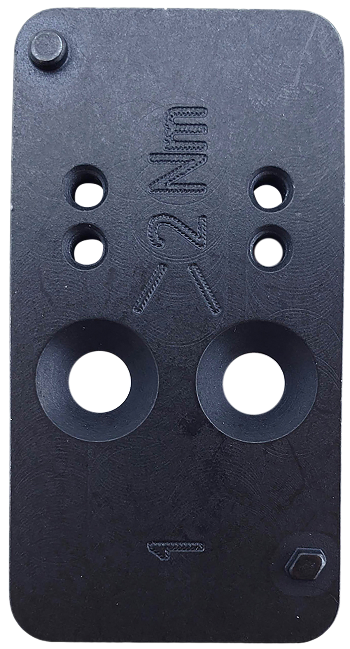 HK VP9 Optics Ready Mounting Plate #1 Black Steel - Fits Meopta/EOTech MRDS/Noblex