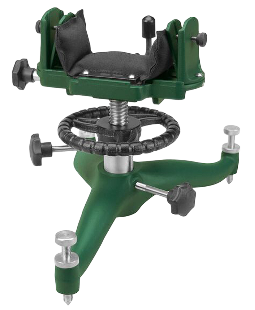 Caldwell Rock BR Shooting Rest - 3-Lobe Bag & Medium Varmint Front Bag Combo