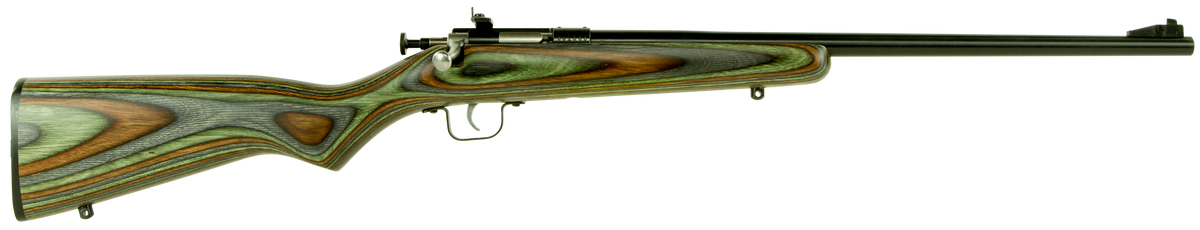Crickett KSA2252 Youth 22 LR 16.12" 1-Rd Bolt Action Rifle - Camo Laminate Stock