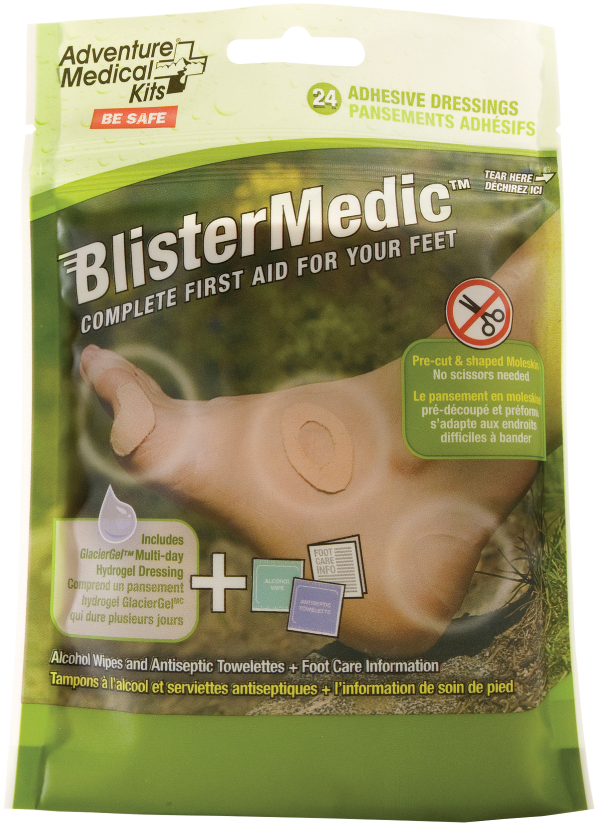 Adventure Medical Kits Blister Medic Blister Prevention Kit - 24 Precut Shapes