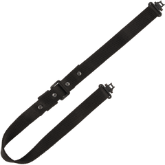 Allen 8061 Quick Adjusting Rifle Sling w/Swivels Black Nylon 1.25" 26"-33"