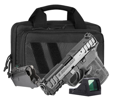 Smith & Wesson Equalizer 9mm 3.68" 15+1 SAO Micro Compact Pistol - Carry On Bundle