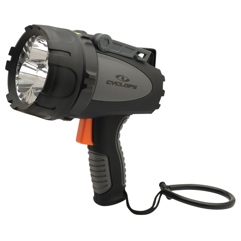 Cyclops ReVO 4500 4500 Lumens Red/White Cree LED Rechargeable Handheld Spotlight