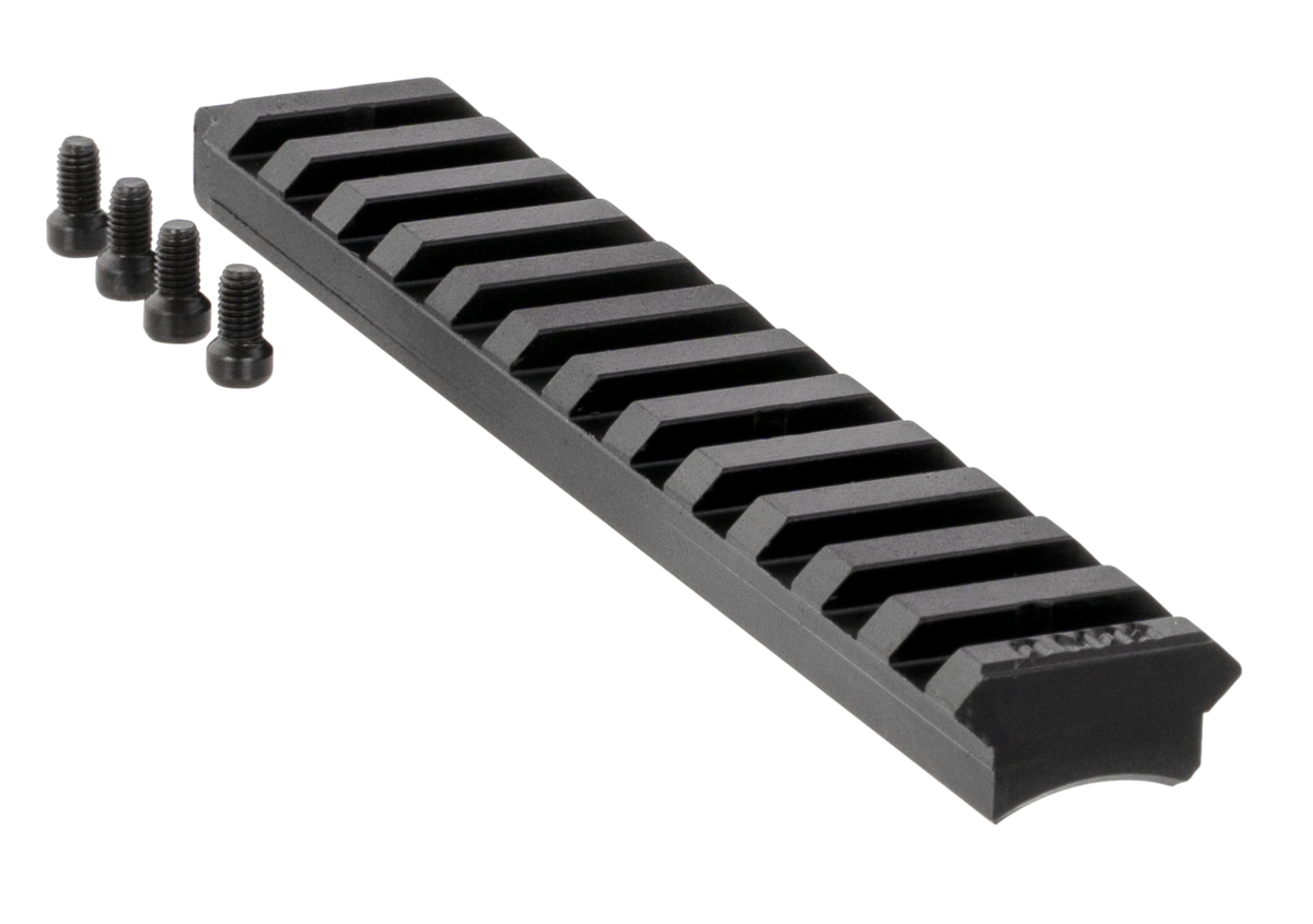 Ruger 90673 Picatinny Rail Ruger Precision Rimfire 0 MOA 5.25" Aluminum Black Hardcoat Anodized