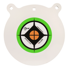 EZ-Aim Hardrock 12" AR500 Steel Gong Target 3/8" Thick Hanging Black/Green/White