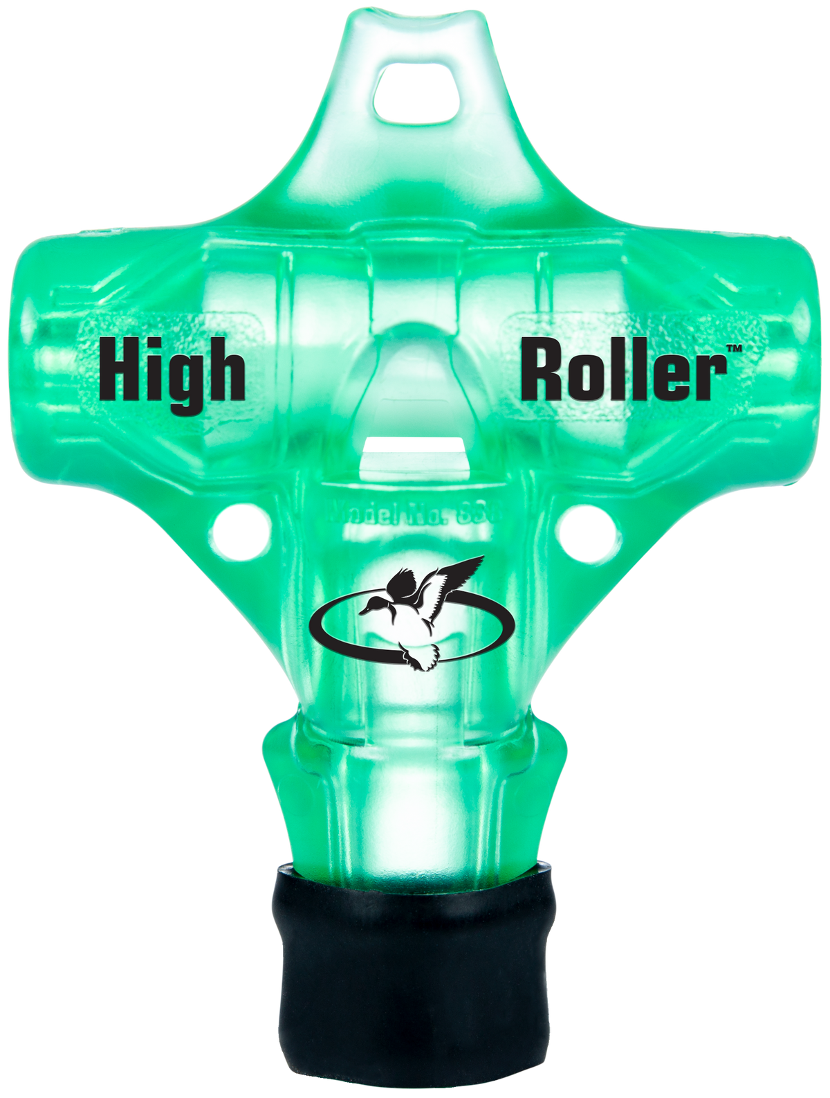Primos 838 High Roller Duck Whistle Call Green Polycarbonate