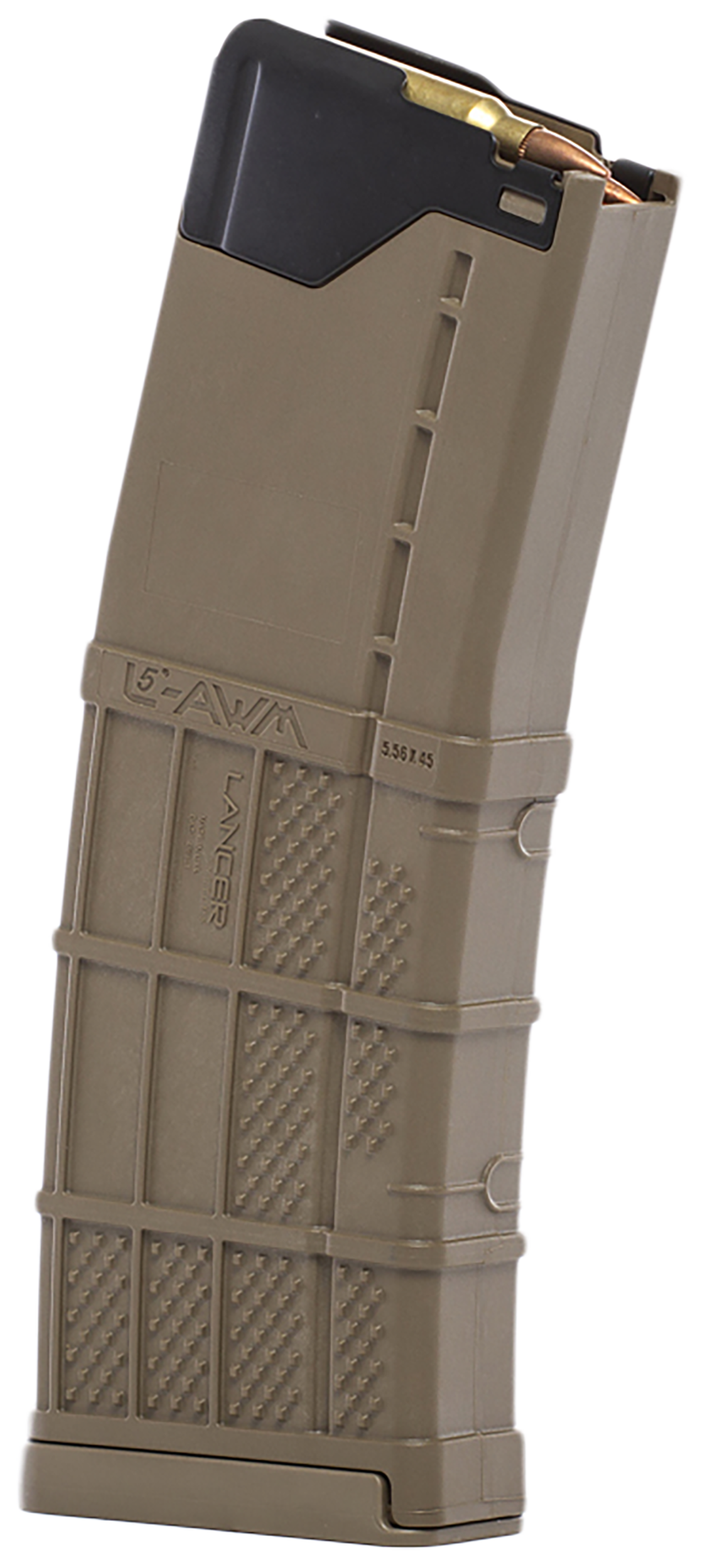 Lancer L5AWM Gen 2 5.56 NATO 30-Rd Flat Dark Earth AR-15 Magazine