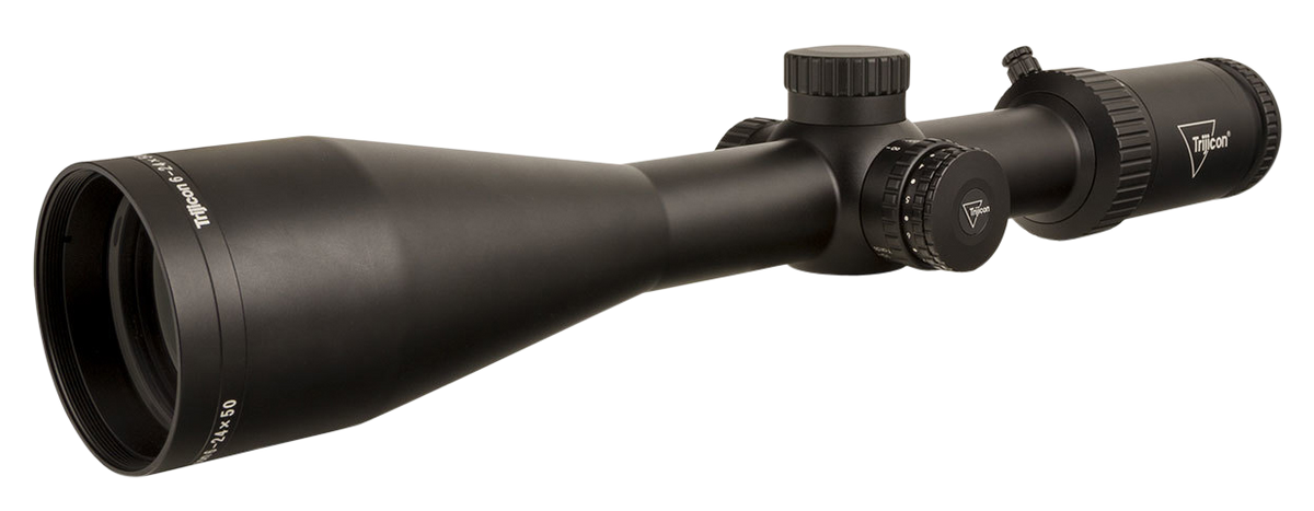 Trijicon Tenmile HX 6-24x50mm 30mm Tube SFP Illuminated Green MOA Ranging Reticle Riflescope - Satin Black