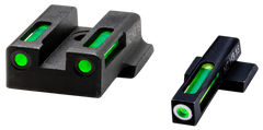 Hiviz LiteWave H3 Sight Set S&W M&P 9EZ Tritium/Fiber Optic
