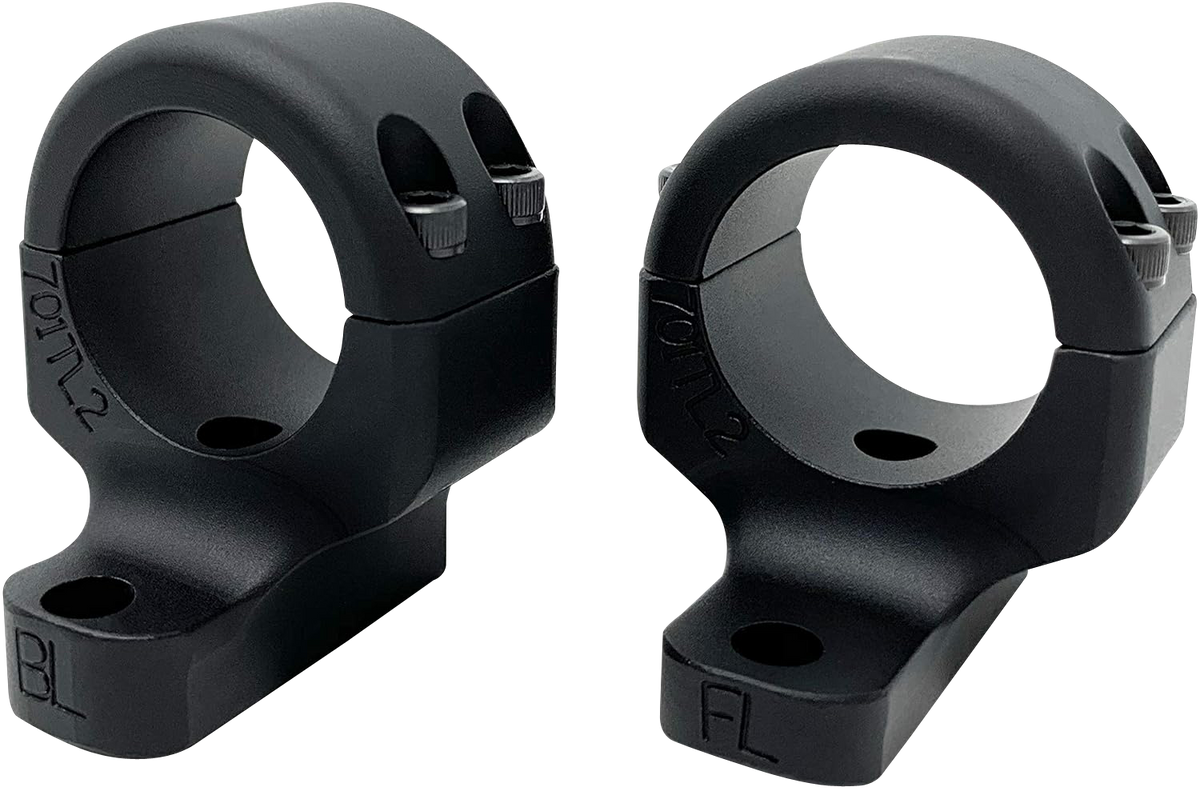 DNZ Game Reaper 2 2-Pc Scope Mount & Ring Combo 1" Low Matte Black - Howa
