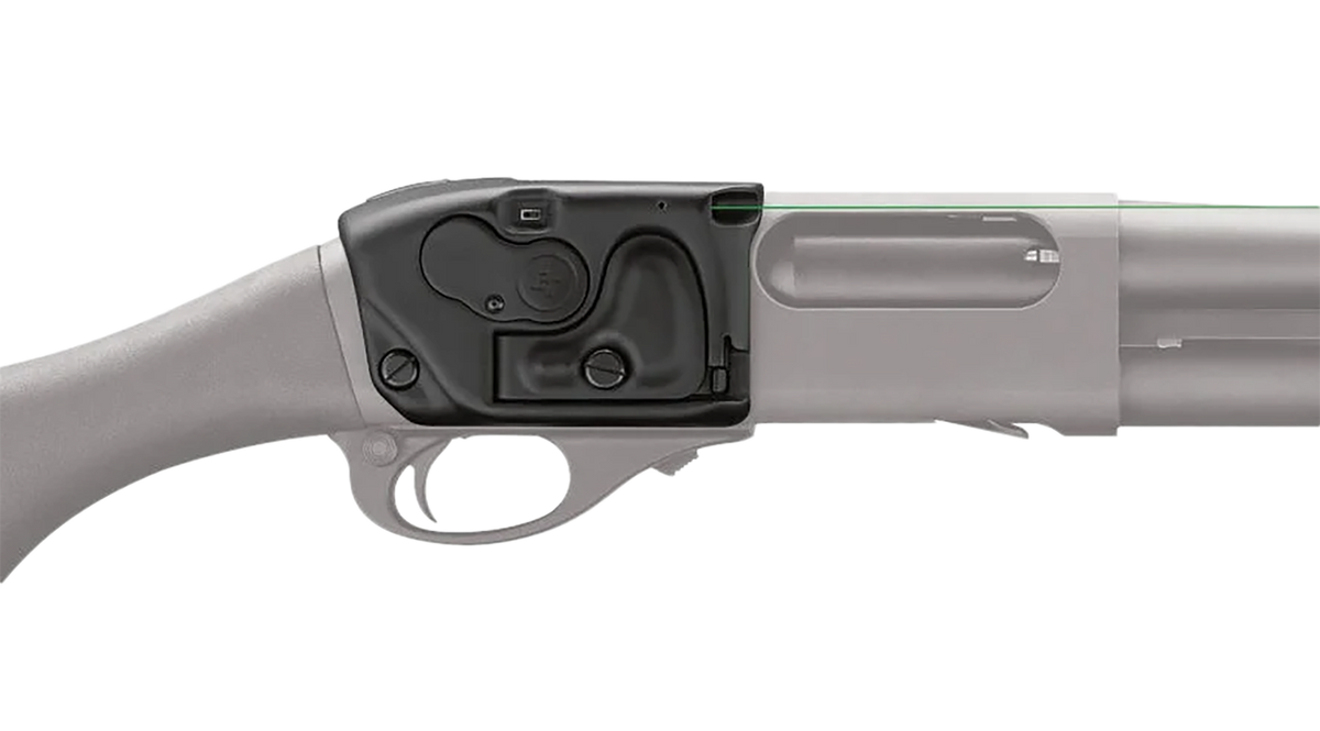 Crimson Trace LaserSaddle LS-870G Green Laser Sight for Remington 870 / Tac-14 12 Gauge
