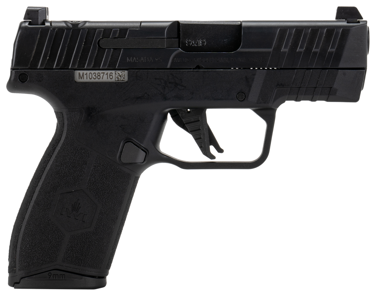 IWI US MASADA Slim Elite 9mm Luger 3.10" 13+1 Striker-Fired Semi-Auto Pistol