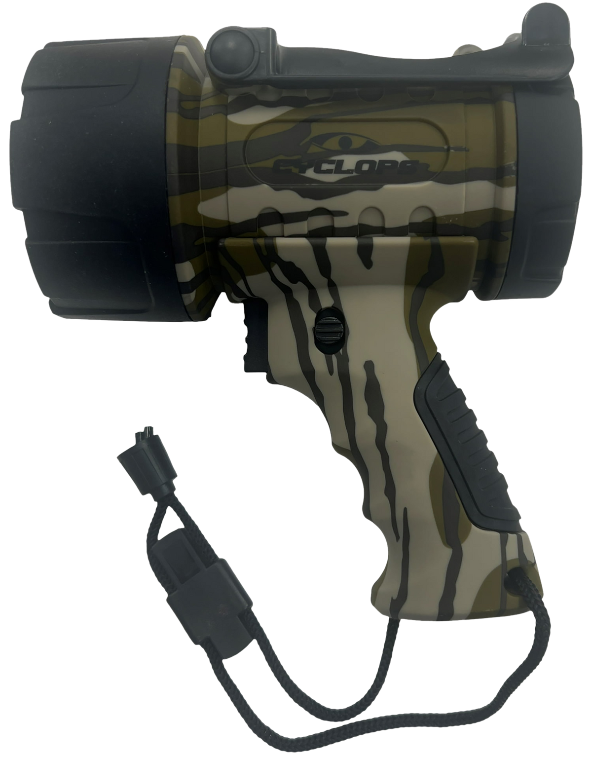 Walkers Game Ear Cyclops Spotlight 600 Lumen Waterproof Mossy Oak Bottomland