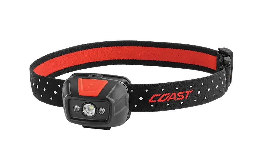 Coast FL19 LED Headlamp 415 Lumens Dual Color White/Red IP54