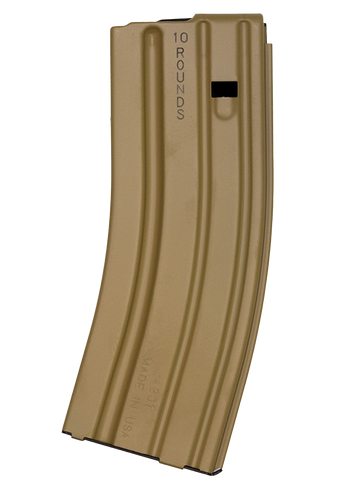 C Products Defense Inc DURAMAG 5.56/300BLK 10/30rd USGI FDE Aluminum AR-15 Magazine