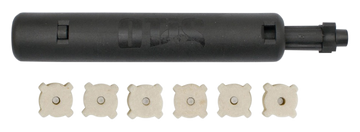 Otis FG-2715 Star Chamber Cleaning Tool 5.56mm/AR-15 8-32" Thread - Includes Cleaning Pads