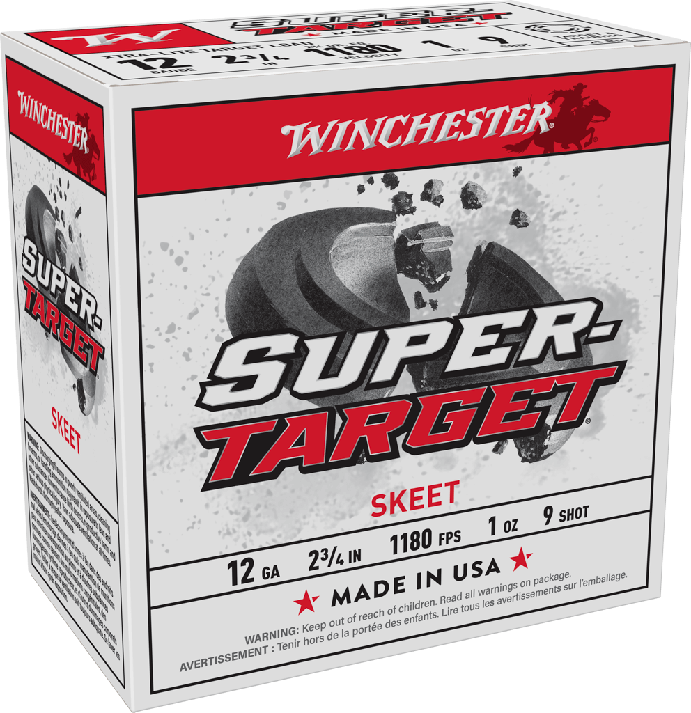 Winchester Ammo Super-Target Xtra-Lite 12 Gauge 2.75" 1 oz #9 Shot - Box or Case