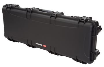 Nanuk 990 47" Black Polymer Tactical Rifle/Takedown Shotgun Case w/ Foam & Wheels