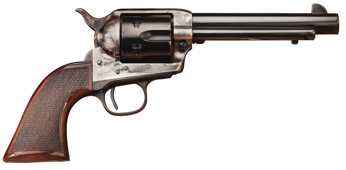 Taylor's & Company Smoke Wagon Deluxe 45 Colt (LC) 4.75" 6-Rd SAO Revolver
