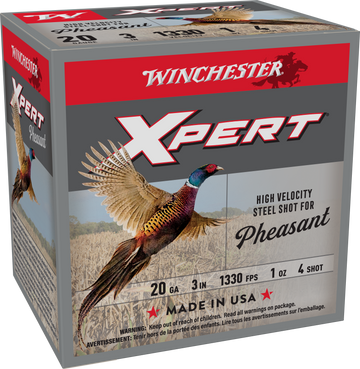 Winchester Ammo Xpert Pheasant 20 Gauge 3" 1 oz #4 Shot 25 Rd - Box or Case