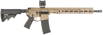 LWRC Individual Carbine DI Kit 5.56 NATO 16.10" 30+1 Semi-Auto Rifle - Black