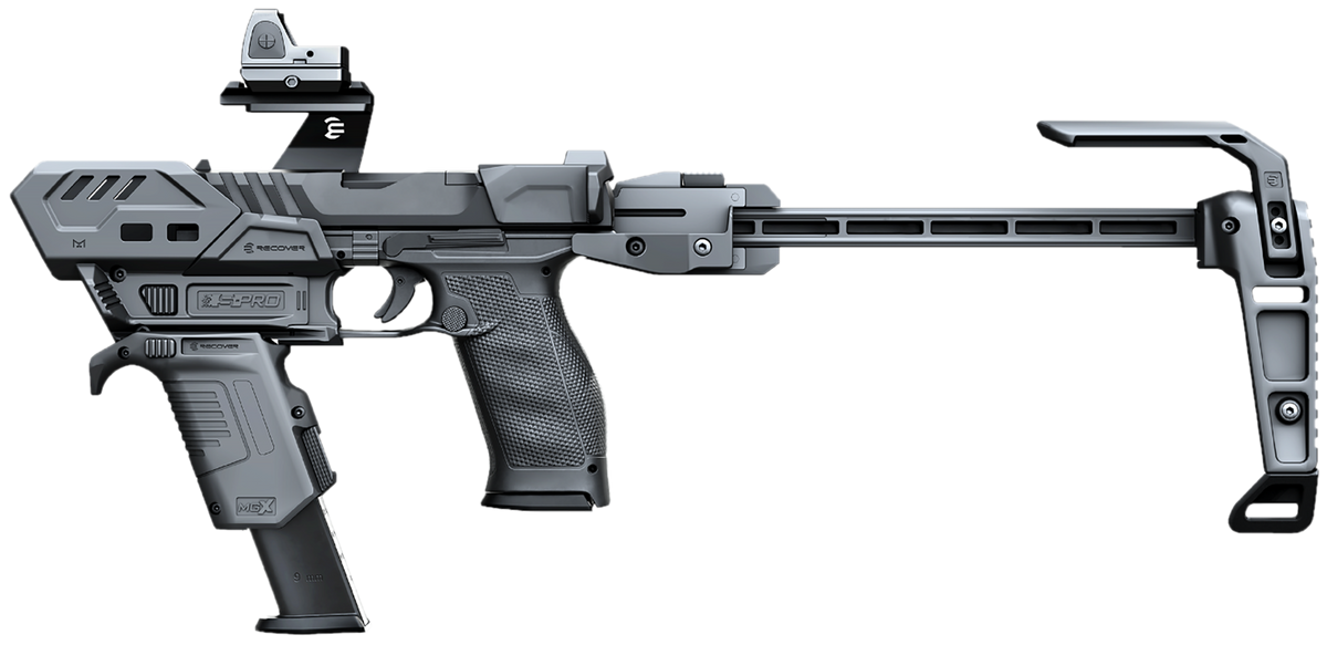Recover Innovations S-Pro MG Conversion Kit for Canik Black
